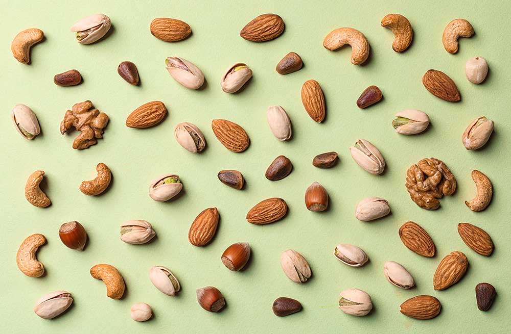 Nuts, a staple in the Mediterranean diet